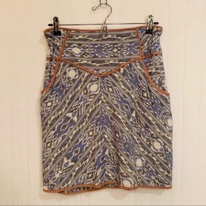 Staring at Stars Multicolored Mini Skirt